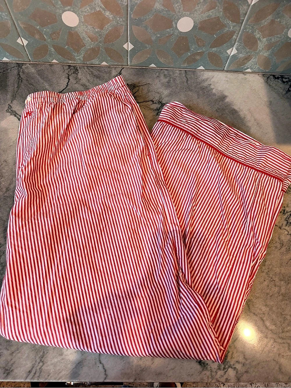 J.Crew Striped Pajama pants